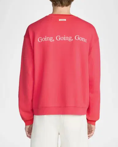 Frame x Sotheby's Cotton Crewneck Sweatshirt | Thumbnail 3 Frame x Sotheby's Cotton Crewneck Sweatshirt | Thumbnail 3