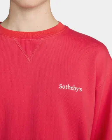 Frame x Sotheby's Cotton Crewneck Sweatshirt | Thumbnail 5 Frame x Sotheby's Cotton Crewneck Sweatshirt | Thumbnail 5