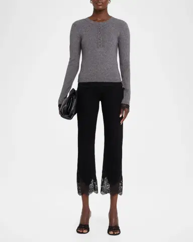 Generation Love Olivia Knit Lace-Trim Top | Thumbnail 2 Generation Love Olivia Knit Lace-Trim Top | Thumbnail 2