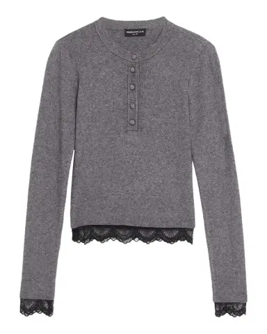 Generation Love Olivia Knit Lace-Trim Top | Thumbnail 1 Generation Love Olivia Knit Lace-Trim Top | Thumbnail 1