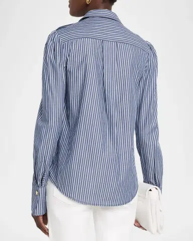 Generation Love Allure Striped Poplin Shirt | Thumbnail 3 Generation Love Allure Striped Poplin Shirt | Thumbnail 3