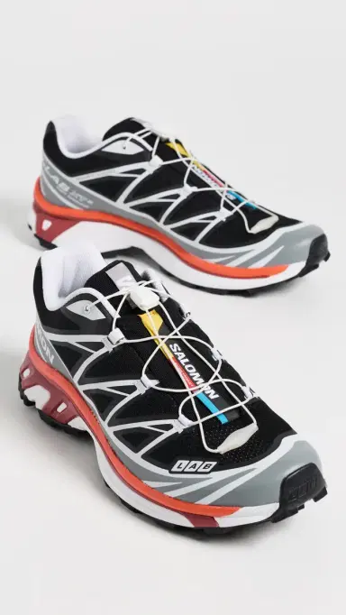 Salomon XT-6 Sneakers Alloy/Black/Lava Falls | Thumbnail 4 Salomon XT-6 Sneakers Alloy/Black/Lava Falls | Thumbnail 4