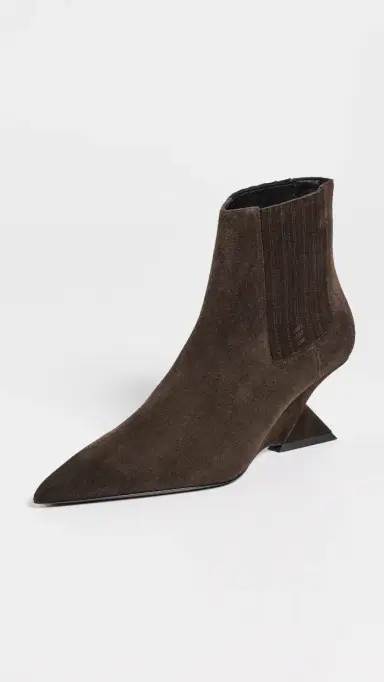 The Attico Cheope Ankle Boots Dark Brown | Thumbnail 2 The Attico Cheope Ankle Boots Dark Brown | Thumbnail 2