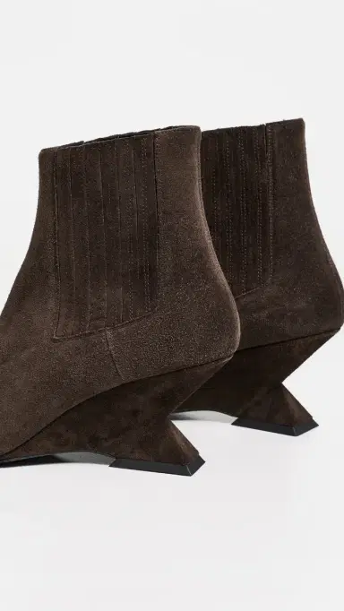 The Attico Cheope Ankle Boots Dark Brown | Thumbnail 4 The Attico Cheope Ankle Boots Dark Brown | Thumbnail 4