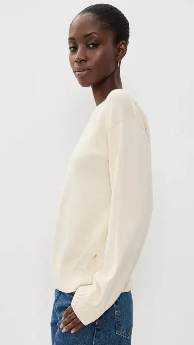 Éterne Brock Sweater Cream | Thumbnail 4 Éterne Brock Sweater Cream | Thumbnail 4