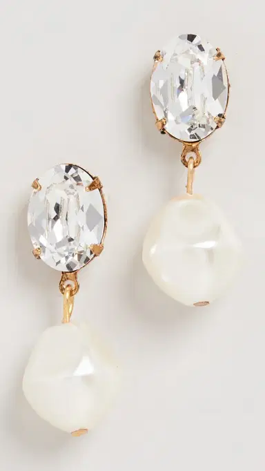 Jennifer Behr Tunis Earring Diamond One Size | Thumbnail 2 Jennifer Behr Tunis Earring Diamond One Size | Thumbnail 2