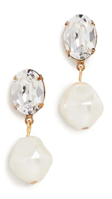 Jennifer Behr Tunis Earring Diamond One Size | Thumbnail 6 Jennifer Behr Tunis Earring Diamond One Size | Thumbnail 6