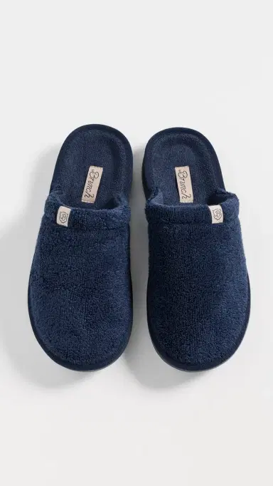 Brunch Essential Slippers Navy | Thumbnail 5 Brunch Essential Slippers Navy | Thumbnail 5