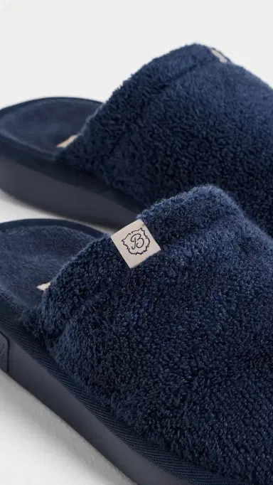 Brunch Essential Slippers Navy | Thumbnail 6 Brunch Essential Slippers Navy | Thumbnail 6