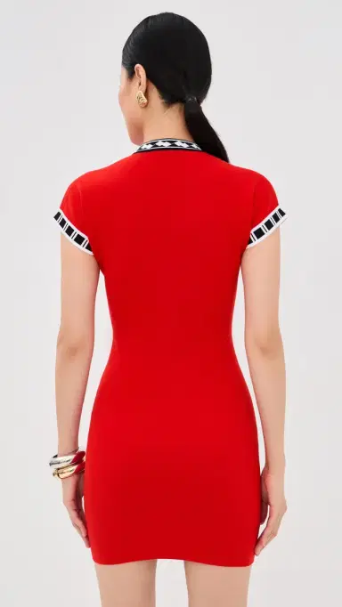 Versace Knit Dress Scarlet | Thumbnail 3 Versace Knit Dress Scarlet | Thumbnail 3