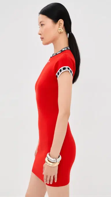 Versace Knit Dress Scarlet | Thumbnail 4 Versace Knit Dress Scarlet | Thumbnail 4