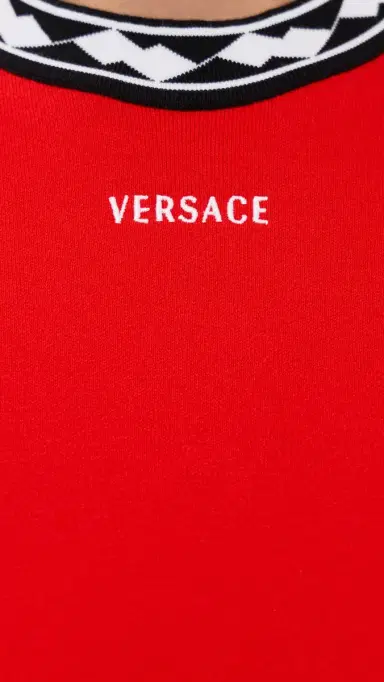 Versace Knit Dress Scarlet | Thumbnail 6 Versace Knit Dress Scarlet | Thumbnail 6