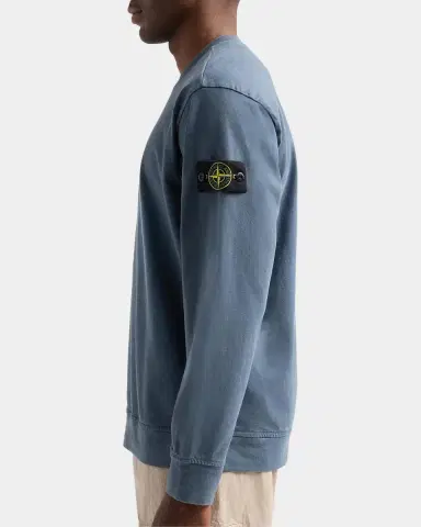 Stone Island Men's Compass Crewneck Sweatshirt | Thumbnail 5 Stone Island Men's Compass Crewneck Sweatshirt | Thumbnail 5
