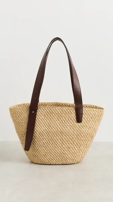 LIÉ STUDIO The Bianca Raffia Small Bag Natural One Size | Thumbnail 2 LIÉ STUDIO The Bianca Raffia Small Bag Natural One Size | Thumbnail 2