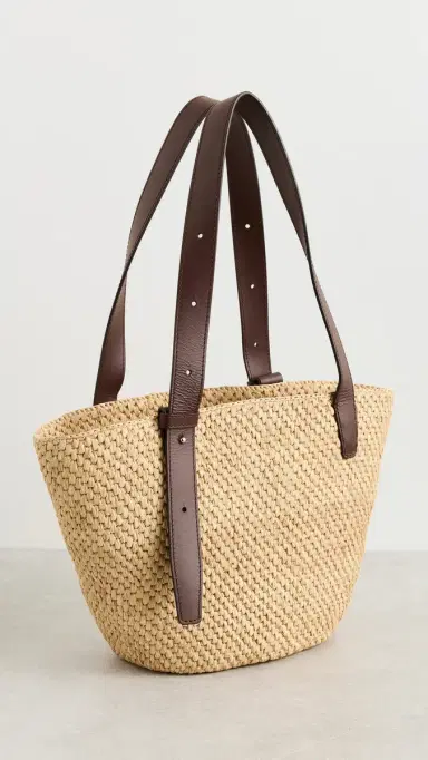 LIÉ STUDIO The Bianca Raffia Small Bag Natural One Size | Thumbnail 4 LIÉ STUDIO The Bianca Raffia Small Bag Natural One Size | Thumbnail 4