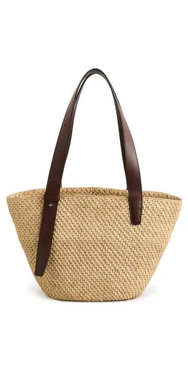 LIÉ STUDIO The Bianca Raffia Small Bag Natural One Size | Thumbnail 1 LIÉ STUDIO The Bianca Raffia Small Bag Natural One Size | Thumbnail 1