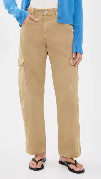 La Ligne Clark Cargo Twill Pants Camel | Thumbnail 2 La Ligne Clark Cargo Twill Pants Camel | Thumbnail 2