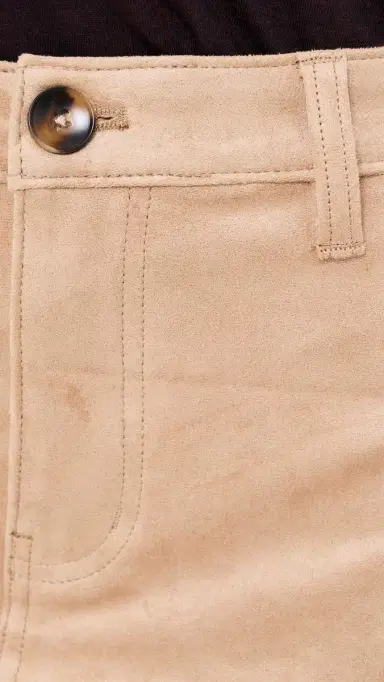 Show Me Your Mumu Faux Suede Vancouver Skort Beige Faux Suede | Thumbnail 6 Show Me Your Mumu Faux Suede Vancouver Skort Beige Faux Suede | Thumbnail 6