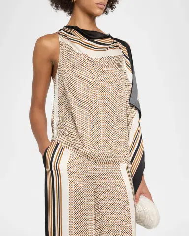 A.L.C. Kit Draped Top | Thumbnail 4 A.L.C. Kit Draped Top | Thumbnail 4