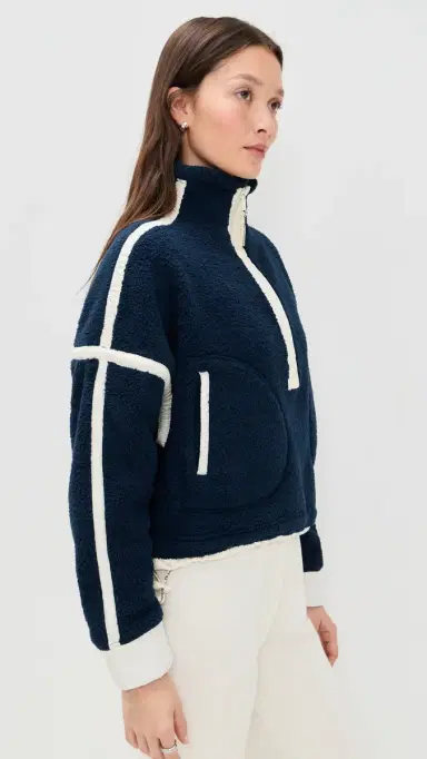 FP Movement ountain High 1/2 Zip Navy Combo | Thumbnail 4 FP Movement ountain High 1/2 Zip Navy Combo | Thumbnail 4