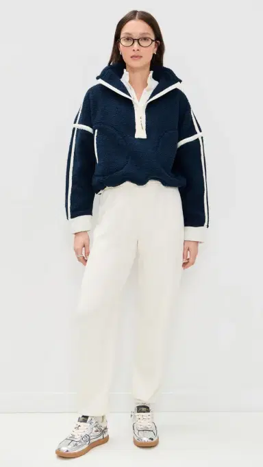 FP Movement ountain High 1/2 Zip Navy Combo | Thumbnail 5 FP Movement ountain High 1/2 Zip Navy Combo | Thumbnail 5