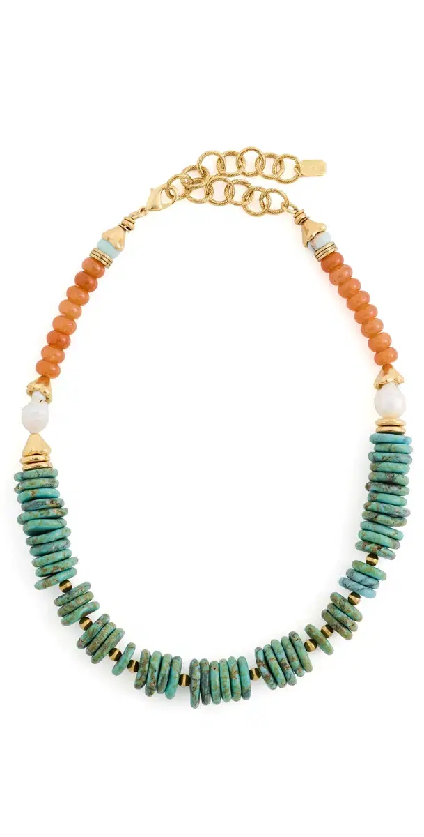 Tracey Necklace Turquoise One Size Tracey Necklace Turquoise One Size