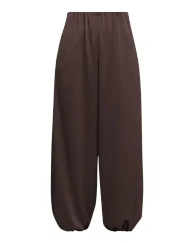 Vince Mid-Rise Plissé Satin Bubble Pants | Thumbnail 1 Vince Mid-Rise Plissé Satin Bubble Pants | Thumbnail 1