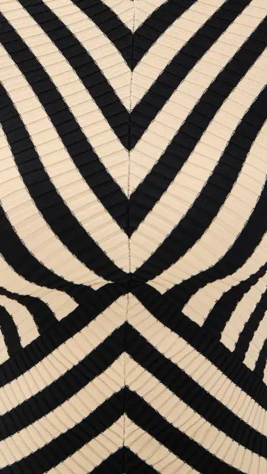 Zimmermann Valiant Deco Stripe Sweater Black/Cream | Thumbnail 6 Zimmermann Valiant Deco Stripe Sweater Black/Cream | Thumbnail 6