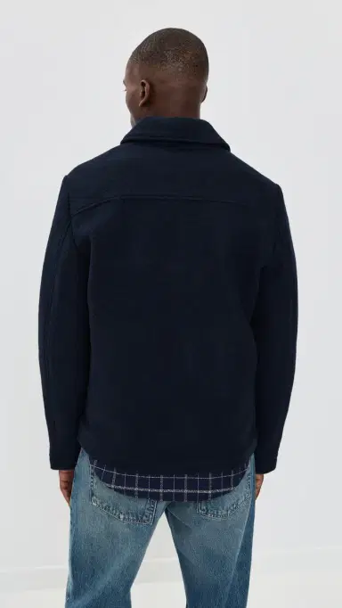 NN07 Gael Zip Jacket Navy Blue | Thumbnail 3 NN07 Gael Zip Jacket Navy Blue | Thumbnail 3