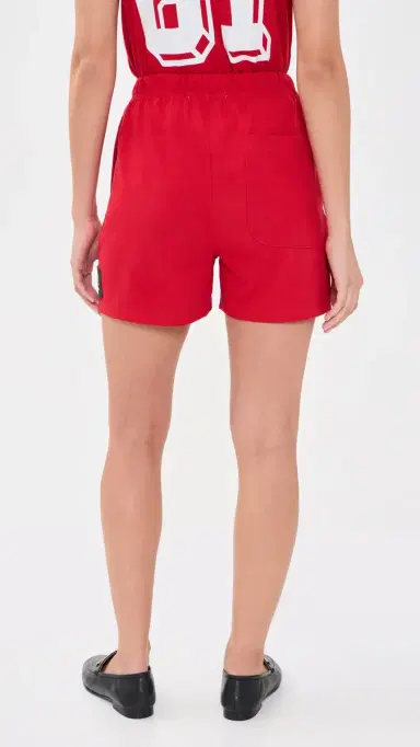 DANZY Vintage tyle occer Shorts Red | Thumbnail 3 DANZY Vintage tyle occer Shorts Red | Thumbnail 3