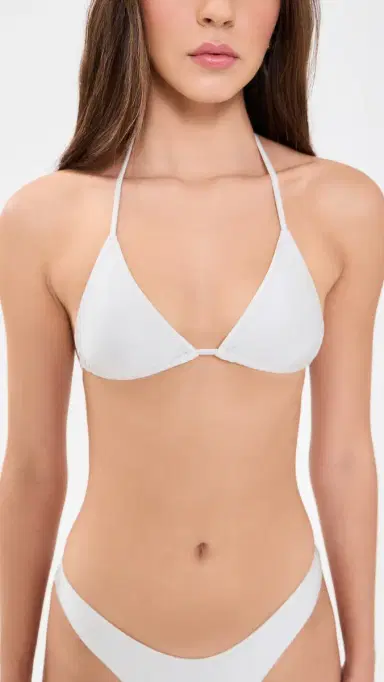 Frankies Bikinis Nick Satin Bikini Top oon | Thumbnail 2 Frankies Bikinis Nick Satin Bikini Top oon | Thumbnail 2