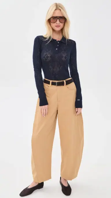 Sea Jane Argyle Polo Sweater | Thumbnail 5 Sea Jane Argyle Polo Sweater | Thumbnail 5