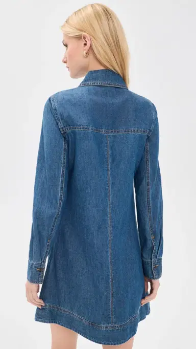 Veronica Beard Jean Pryce Mini Dress Bandit Light | Thumbnail 3 Veronica Beard Jean Pryce Mini Dress Bandit Light | Thumbnail 3