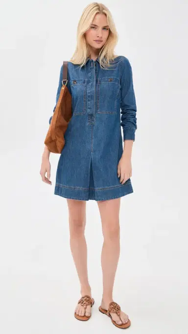 Veronica Beard Jean Pryce Mini Dress Bandit Light | Thumbnail 5 Veronica Beard Jean Pryce Mini Dress Bandit Light | Thumbnail 5