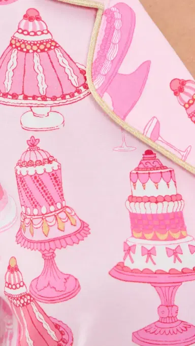 BedHead PJs Classic Shorty Pajama Set Cake Shop | Thumbnail 6 BedHead PJs Classic Shorty Pajama Set Cake Shop | Thumbnail 6