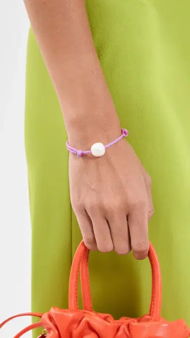 Zoe Chicco Baroque Pearl Paracord Bracelet Multi One Size | Thumbnail 3 Zoe Chicco Baroque Pearl Paracord Bracelet Multi One Size | Thumbnail 3