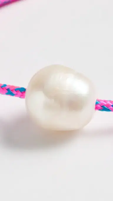 Zoe Chicco Baroque Pearl Paracord Bracelet Multi One Size | Thumbnail 5 Zoe Chicco Baroque Pearl Paracord Bracelet Multi One Size | Thumbnail 5