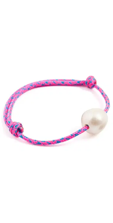 Zoe Chicco Baroque Pearl Paracord Bracelet Multi One Size | Thumbnail 1 Zoe Chicco Baroque Pearl Paracord Bracelet Multi One Size | Thumbnail 1