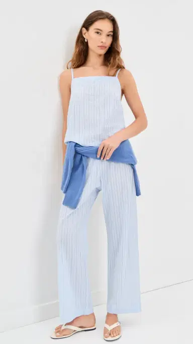 DONNI. The Eyelet Pop hell Camisole Cloud | Thumbnail 5 DONNI. The Eyelet Pop hell Camisole Cloud | Thumbnail 5