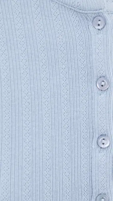 RE/DONE Jane Pointelle Tee Bluebell | Thumbnail 6 RE/DONE Jane Pointelle Tee Bluebell | Thumbnail 6