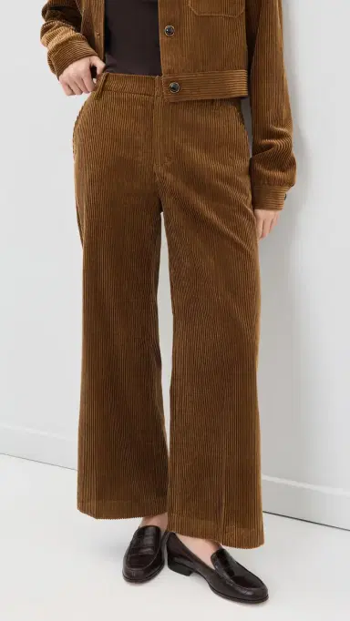 Frame The Corduroy Swing Trousers | Thumbnail 2 Frame The Corduroy Swing Trousers | Thumbnail 2