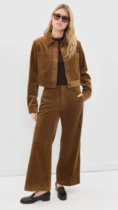 Frame The Corduroy Swing Trousers | Thumbnail 5 Frame The Corduroy Swing Trousers | Thumbnail 5
