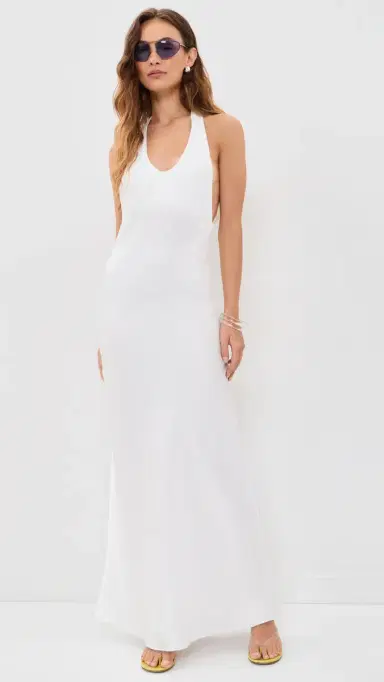 LIONESS Bare Maxi Dress Porcelain | Thumbnail 2 LIONESS Bare Maxi Dress Porcelain | Thumbnail 2