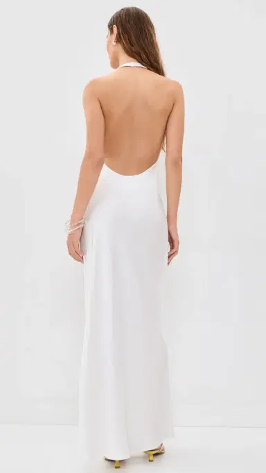 LIONESS Bare Maxi Dress Porcelain | Thumbnail 3 LIONESS Bare Maxi Dress Porcelain | Thumbnail 3