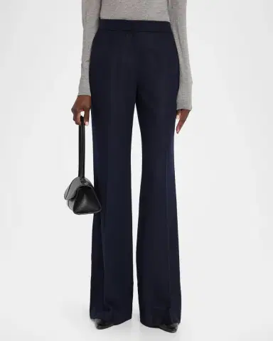 Lafayette 148 New York Lafayette Flare-Leg Camel Hair Pants | Thumbnail 4 Lafayette 148 New York Lafayette Flare-Leg Camel Hair Pants | Thumbnail 4