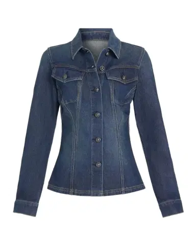 Ramy Brook Dani Fitted Denim Jacket | Thumbnail 1 Ramy Brook Dani Fitted Denim Jacket | Thumbnail 1