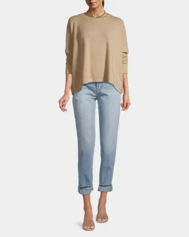 MINNIE ROSE Cashmere Crewneck Sweater | Thumbnail 2 MINNIE ROSE Cashmere Crewneck Sweater | Thumbnail 2
