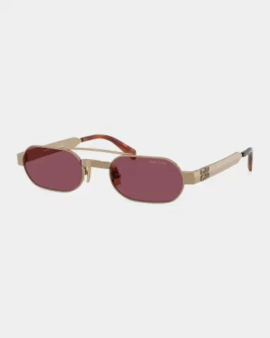 Miu Miu B52S 52MM Oval Sunglasses | Thumbnail 2 Miu Miu B52S 52MM Oval Sunglasses | Thumbnail 2