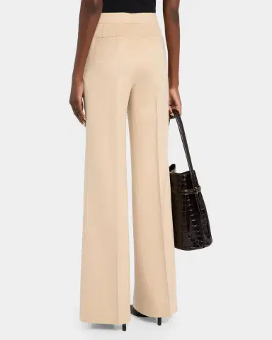Lafayette 148 New York Lafayette Flare-Leg Camel Hair Pants | Thumbnail 3 Lafayette 148 New York Lafayette Flare-Leg Camel Hair Pants | Thumbnail 3
