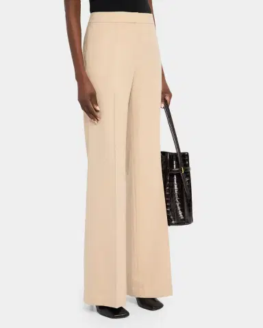 Lafayette 148 New York Lafayette Flare-Leg Camel Hair Pants | Thumbnail 4 Lafayette 148 New York Lafayette Flare-Leg Camel Hair Pants | Thumbnail 4